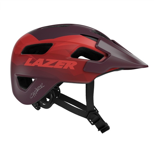 LAZER CHIRU ΚΡΑΝΟΣ CE-CPSC MATTE RED L (58-61cm) (20)