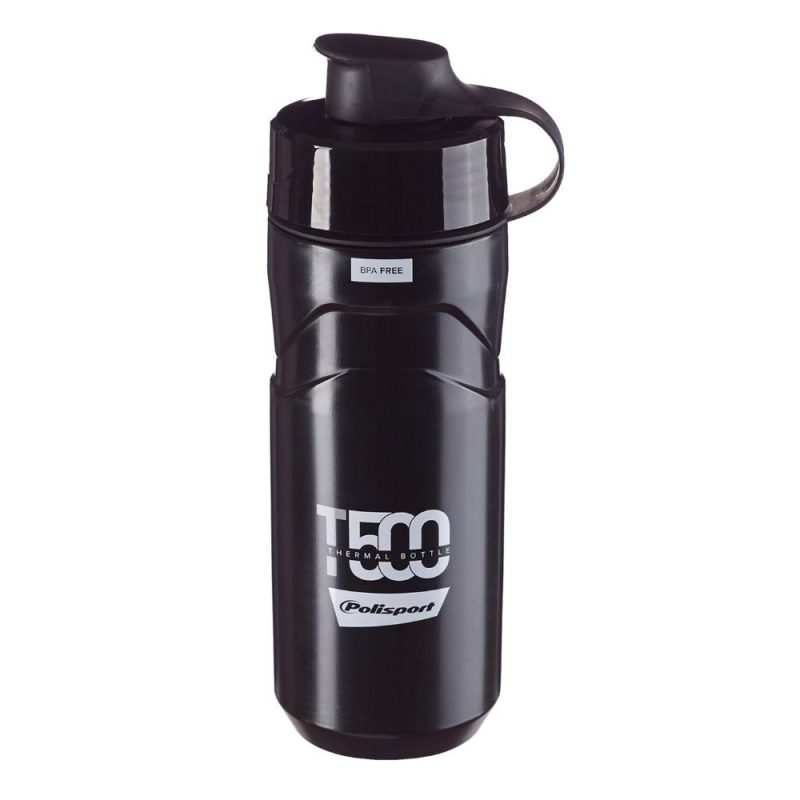 POLISPORT T500 ΠΑΓΟΥΡΙ-ΘΕΡΜΟΣ ΠΟΔΗΛΑΤΟΥ 500ml ΜΑΥΡΟ