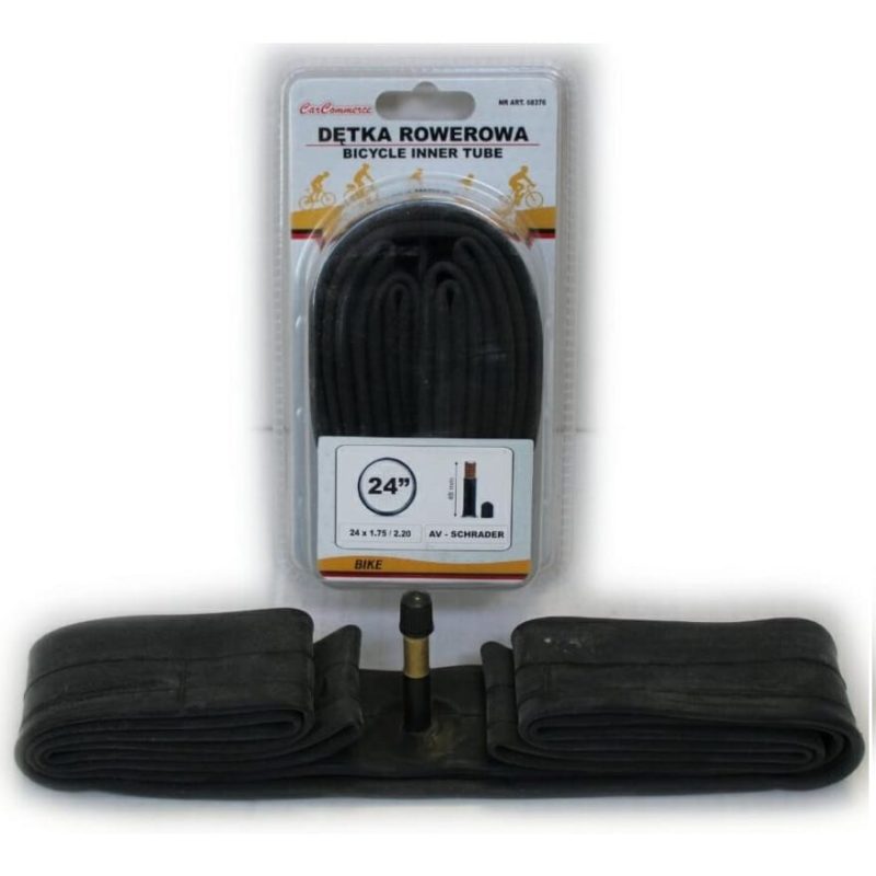 CARCOMMERCE ΑΕΡΟΘΑΛΑΜΟΣ ΠΟΔΗΛΑΤΟΥ 24Χ1.75/2.20 ΜΕΓΑΛΗ ΒΑΛΒΙΔΑ AV 48mm