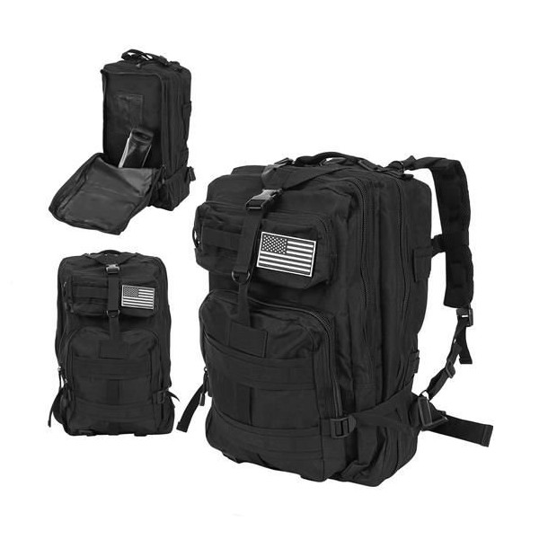 5902802913036-5.jpg TRIZAND ΣΑΚΙΔΙΟ ΠΛΑΤΗΣ XL MILITARY BACKPACK BLACK 38L 00008919