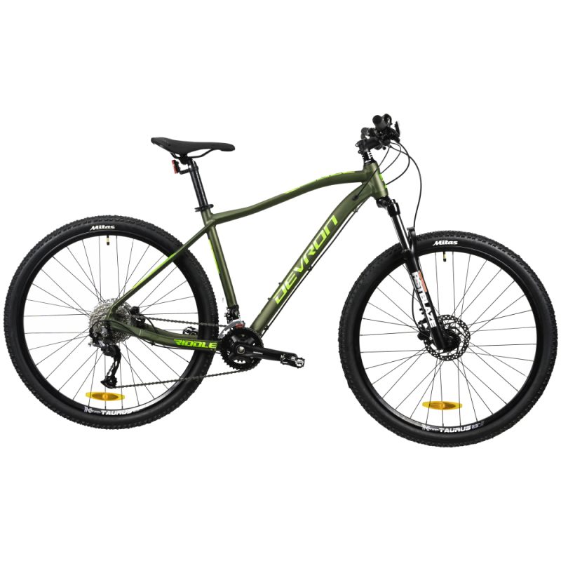 DEVRON RIDDLE M1.9 MAN MTB 29'' ΠΟΔΗΛΑΤΟ ΑΛΟΥΜΙΝΙΟΥ ΥΔΡΑΥΛΙΚΑ ΔΙΣΚΟΦΡΕΝΑ 16sp GREEN No49 2022