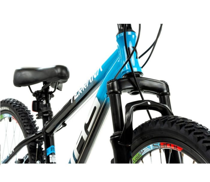 DHS TERRANA 24023 ΠΑΙΔΙΚΟ ΠΟΔΗΛΑΤΟ ΑΛΟΥΜΙΝΙΟΥ 24” 18sp ΔΙΣΚΟΦΡΕΝΑ BLACK/BLUE 2025