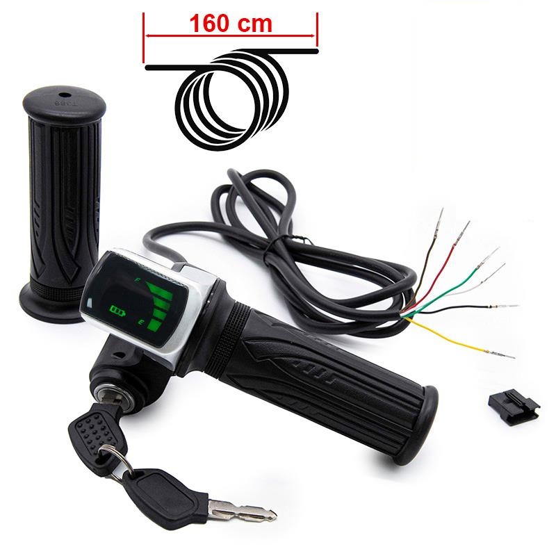 7427255412502-5.jpg eWHEEL GENERIC ΓΚΑΖΙ ΓΙΑ E-SCOOTER/E-BIKE ΜΕ ΕΝΔΕΙΞΗ ΜΠΑΤΑΡΙΑΣ 48V + ΚΛΕΙΔΙ SM CONNECTOR