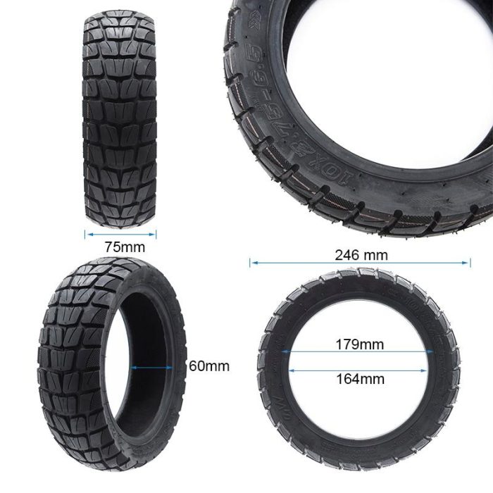 eWHEEL ΕΛΑΣΤΙΚΟ TUBELESS OFFROAD 10X2.75-6.5 ΓΙΑ ΗΛΕΚΤΡΙΚΑ ΠΑΤΙΝΙΑ