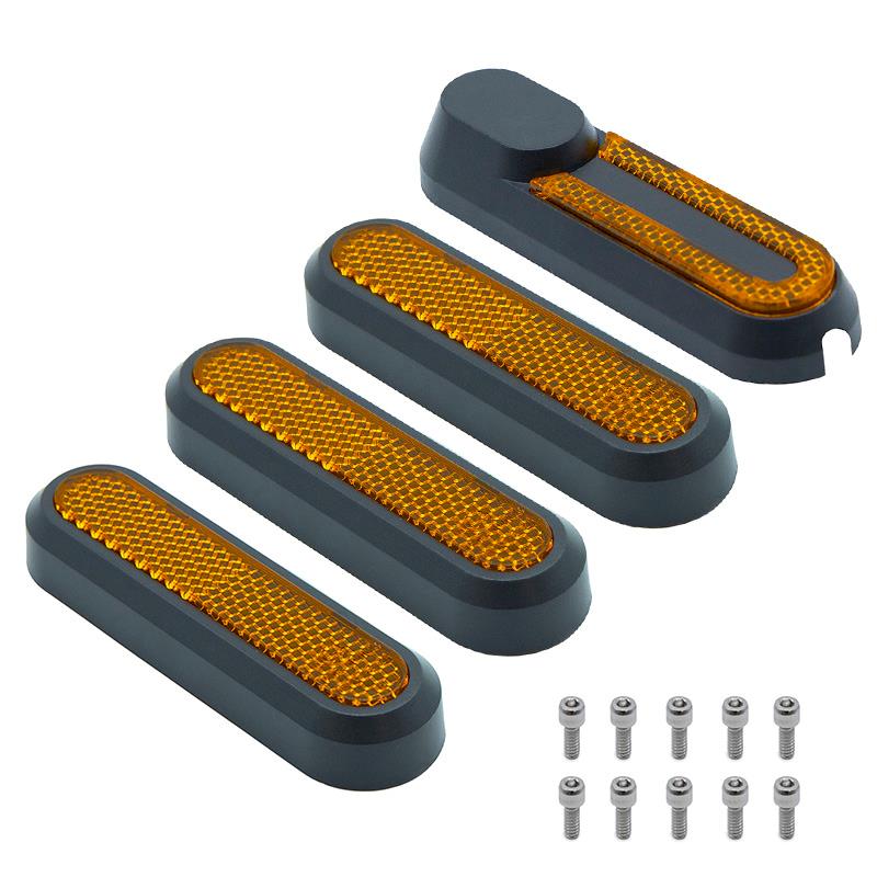 8435764427381-5.jpg eWHEEL ΣΕΤ ΠΛΑΙΝΑ ΚΑΠΑΚΙΑ ΤΡΟΧΩΝ XIAOMI Mi3 LITE ΜΕ ΑΝΤΑΝΑΚΛΑΣΤΙΚΑ ΚΑΙ ΒΙΔΕΣ BLACK/YELLOW CMM954