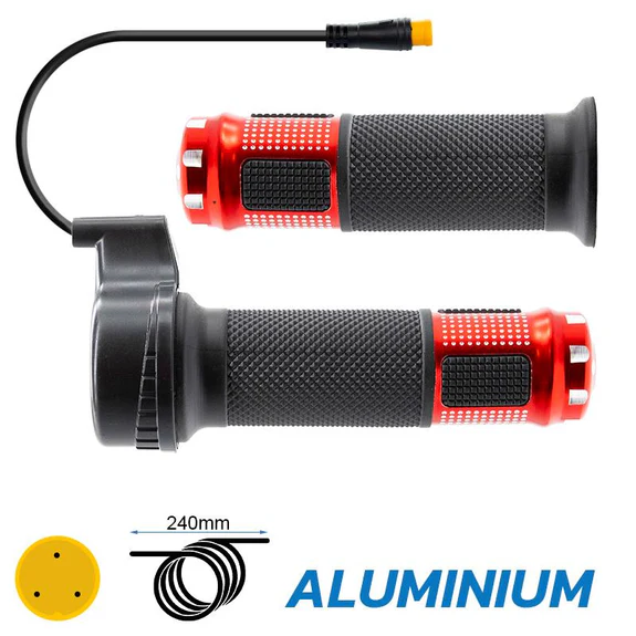 eWHEEL ΓΚΑΖΙ ΓΙΑ E-SCOOTER/E-BIKE BLACK/RED EWM315