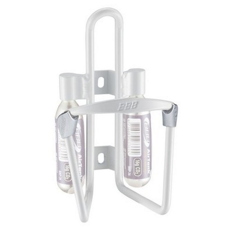 8716683069228.jpg BBB BBC-04 Co2Tank ΠΑΓΟΥΡΟΘΗΚΗ ΠΟΔΗΛΑΤΟΥ ΜΕ ΒΑΣΗ ΓΙΑ 2 ΑΜΠΟΥΛΕΣ WHITE