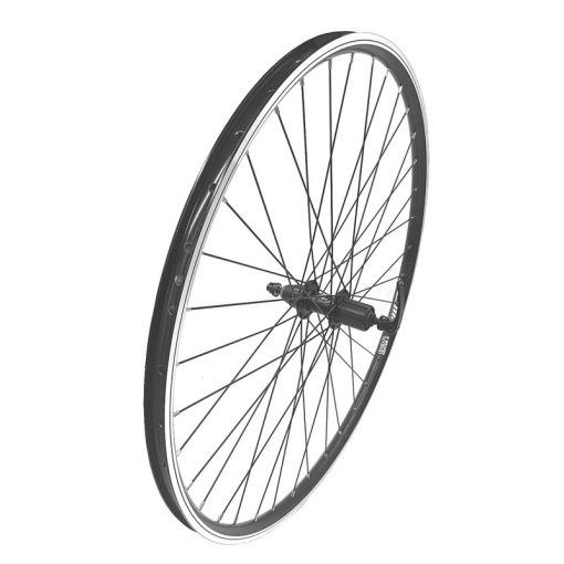 ELMO V60 ΤΡΟΧΟΣ ΔΙΠΑΤΟΣ 26” ΟΠΙΣΘΙΟΣ ΚΑΣΕΤΑ + DISC 6 BOLT ΑΚΤΙΝΕΣ BLACK