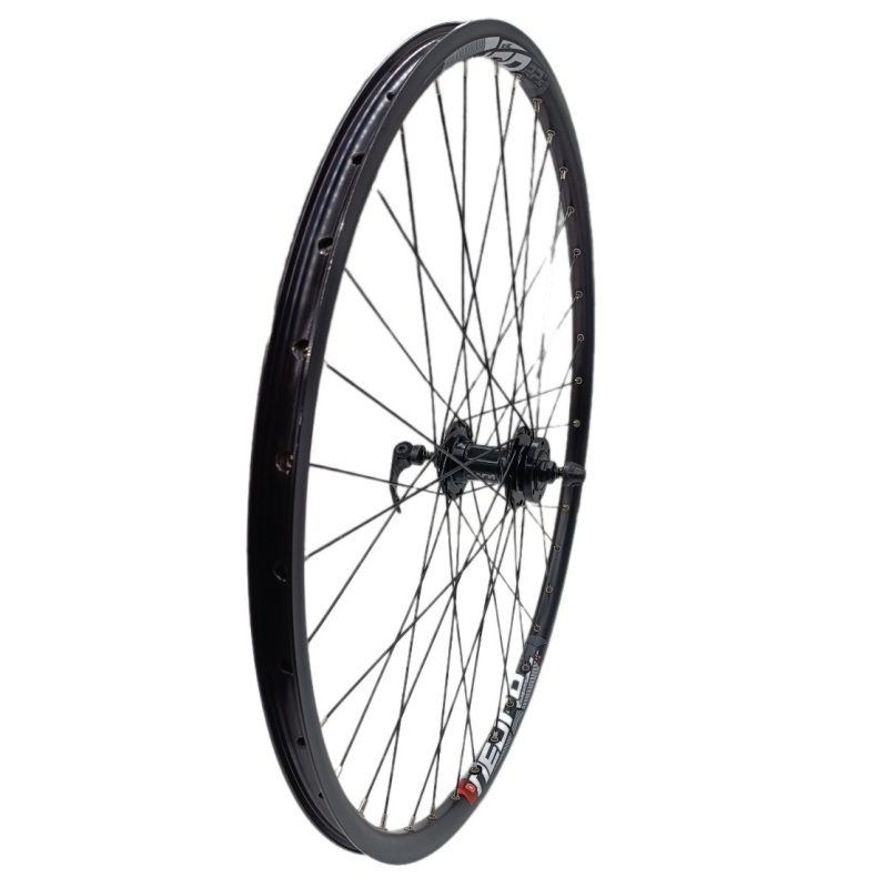 ELMO ΤΡΟΧΟΣ ΑΛΟΥΜΙΝΙΟΥ 27.5αρης ΔΙΠΑΤΟΣ ΕΜΠΡΟΣΘΙΟΣ DISC 6 ΒΙΔΕΣ ΜΑΥΡΗ ΑΚΤΙΝΑ